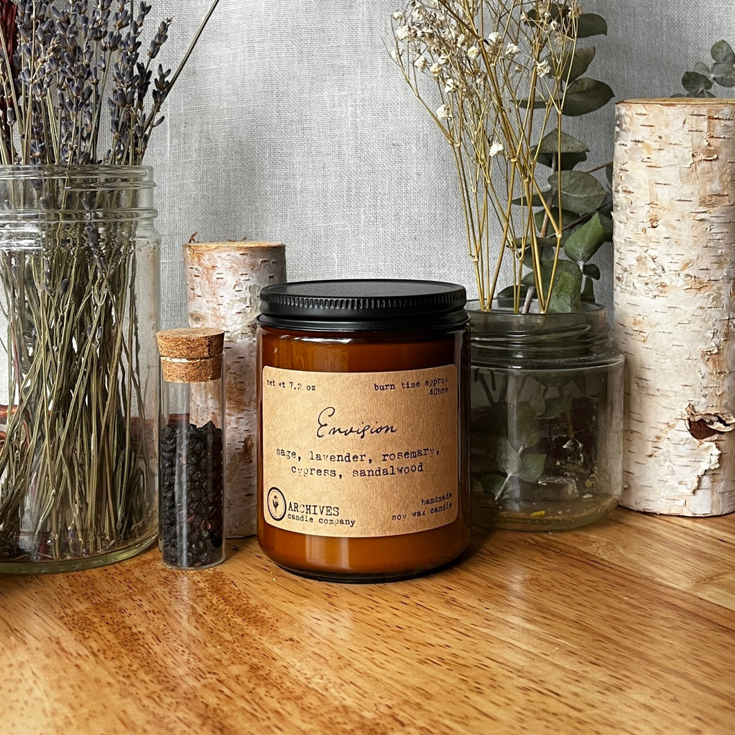 Envision | Sandalwood + Sage + Lavender + Rosemary + Cypress
